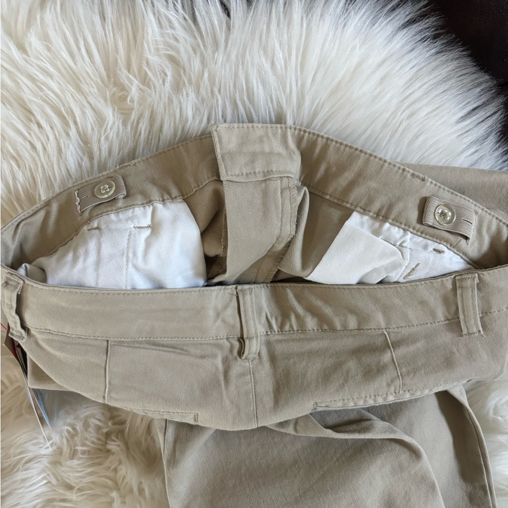 Cat & Jack Women's Beige Flare Pants - Picture 9 of 9